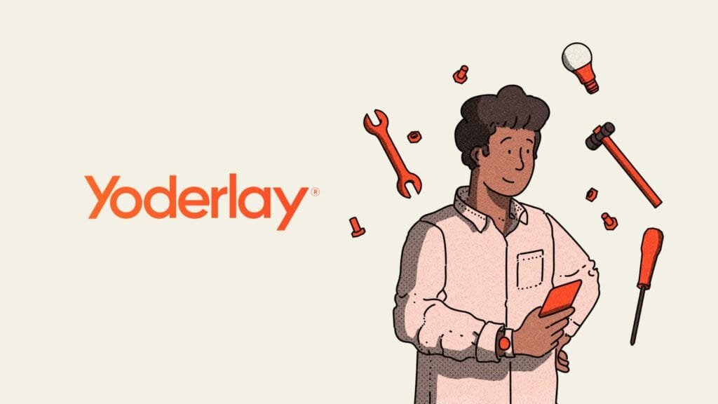 Studio Morfar branding for Yoderlay with bold and approachable design - image 2
