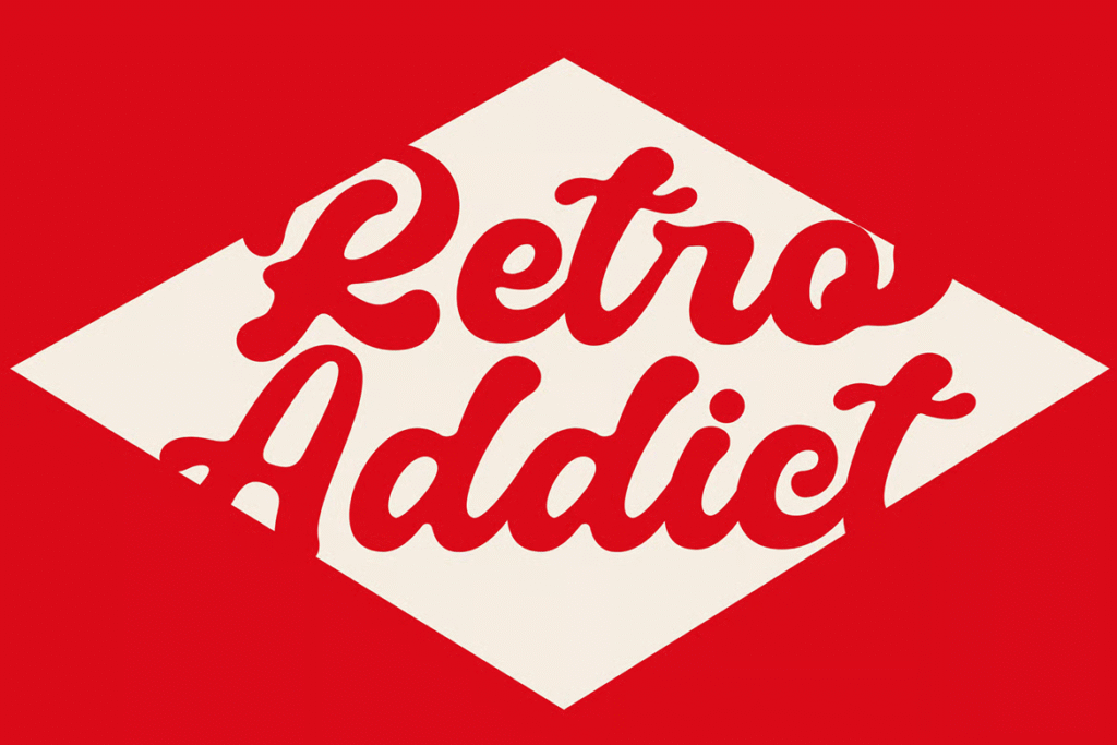 Rilley Typeface – elegant script with fun retro style