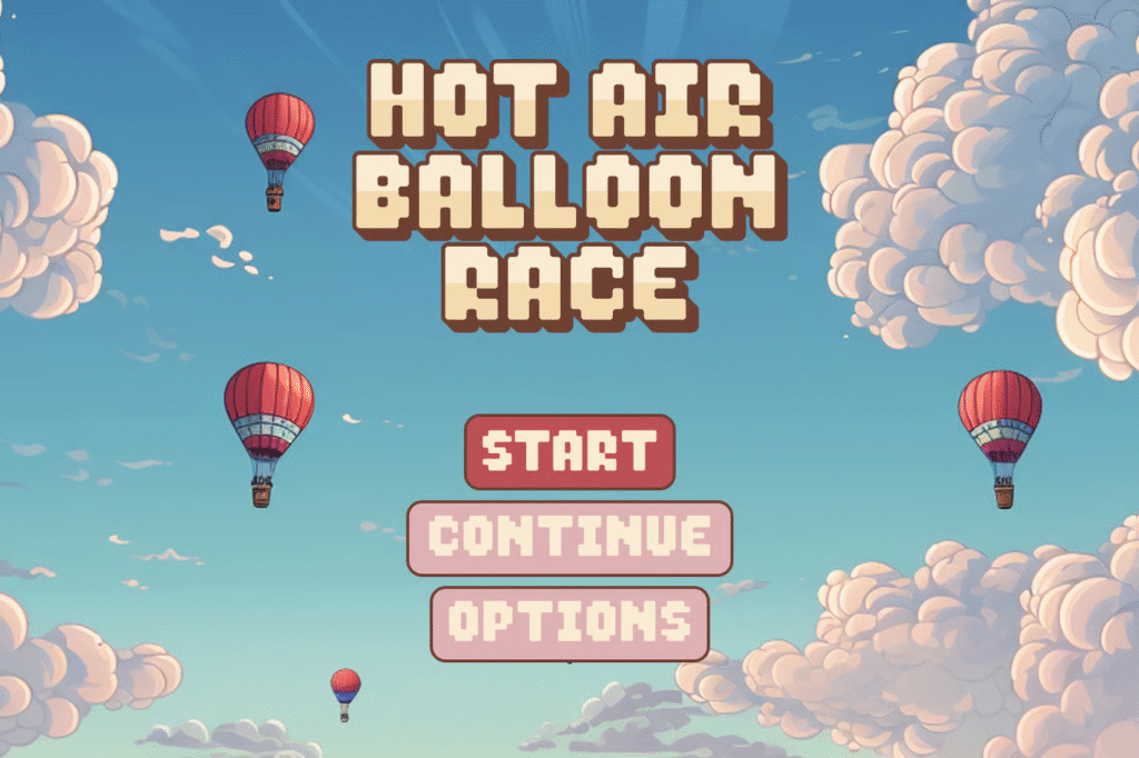 Nostalgic retro gaming title screen featuring Pixel Gamer.