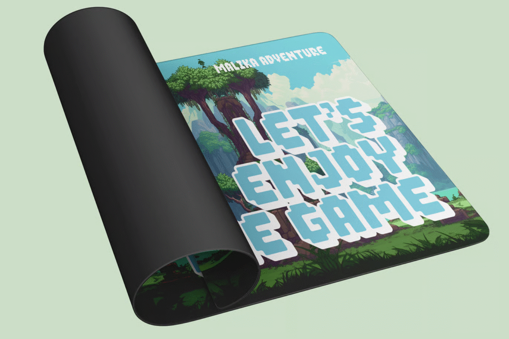 Branding and packaging design with Pixel Gamer typeface.