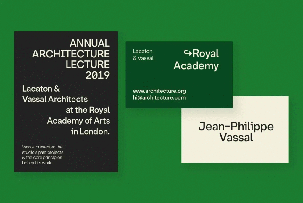 Branding sample showing Friends font with emojis.