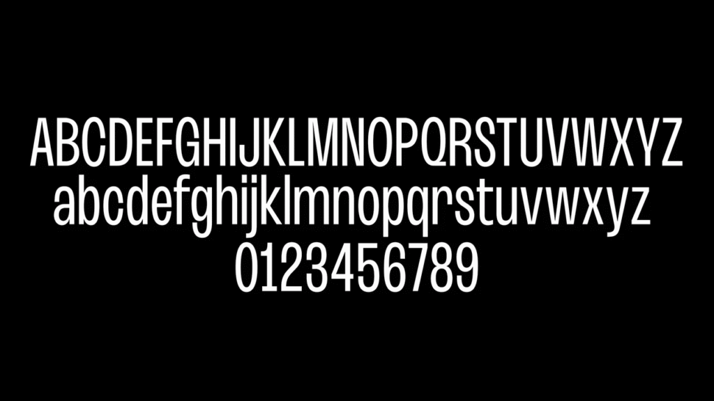 Poster design using Bueno font.