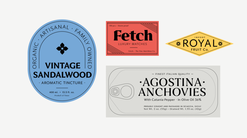 Lorne typeface showcasing Sans, Flare, and Serif styles.