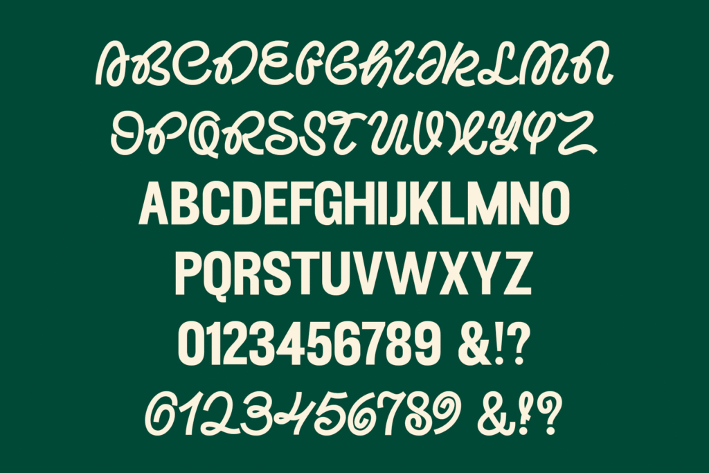 Nimpkish font style preview for modern typography design - 1