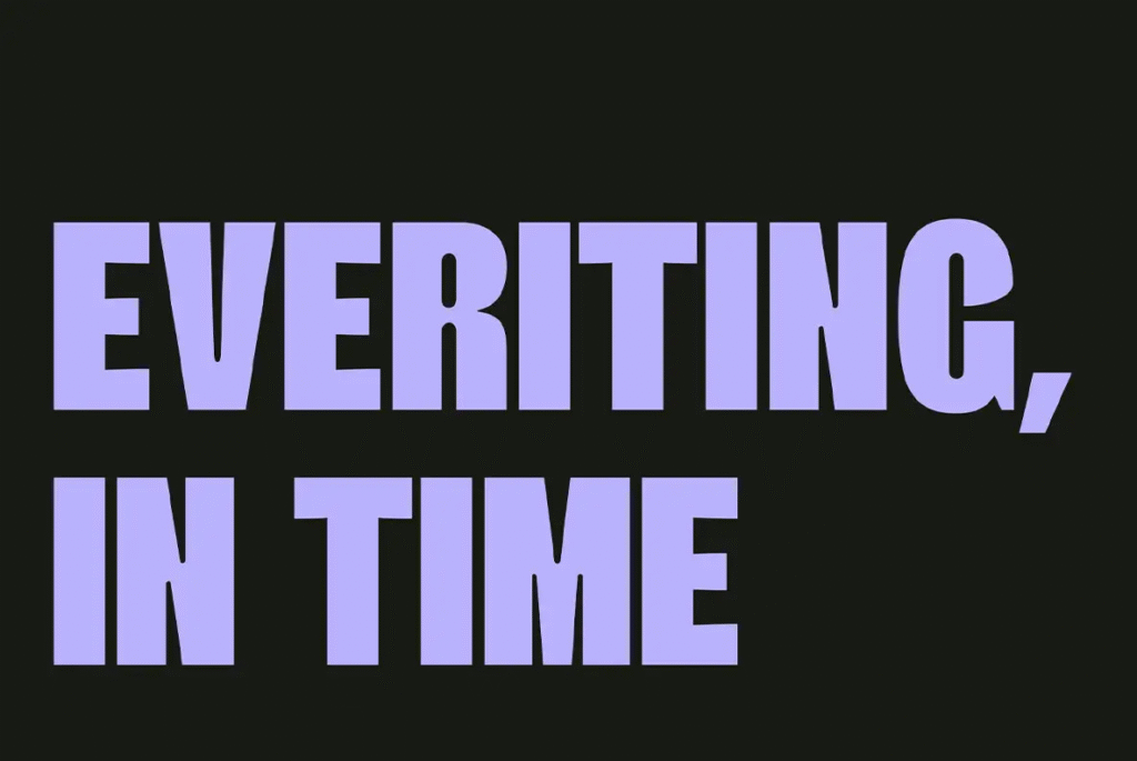 Headline example using Ed Aughris Font – minimalist sans serif display typeface for bold titles