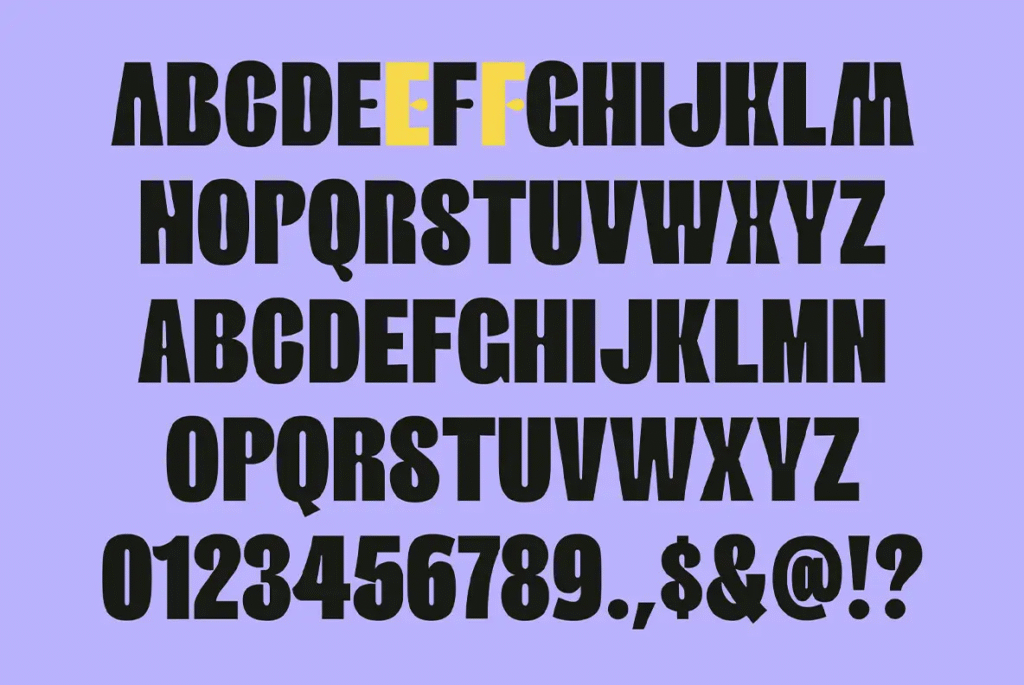 Poster mockup featuring Ed Aughris Font – strong sans serif typography for modern design projects