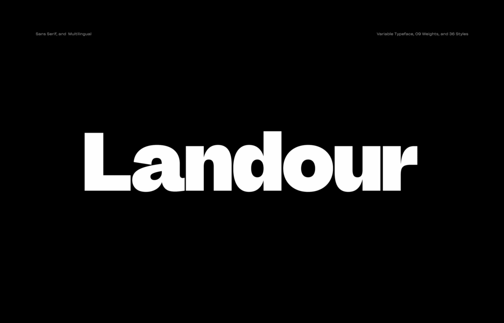 Ed Aughris sans serif display font alphabet – bold modern typography with strong character