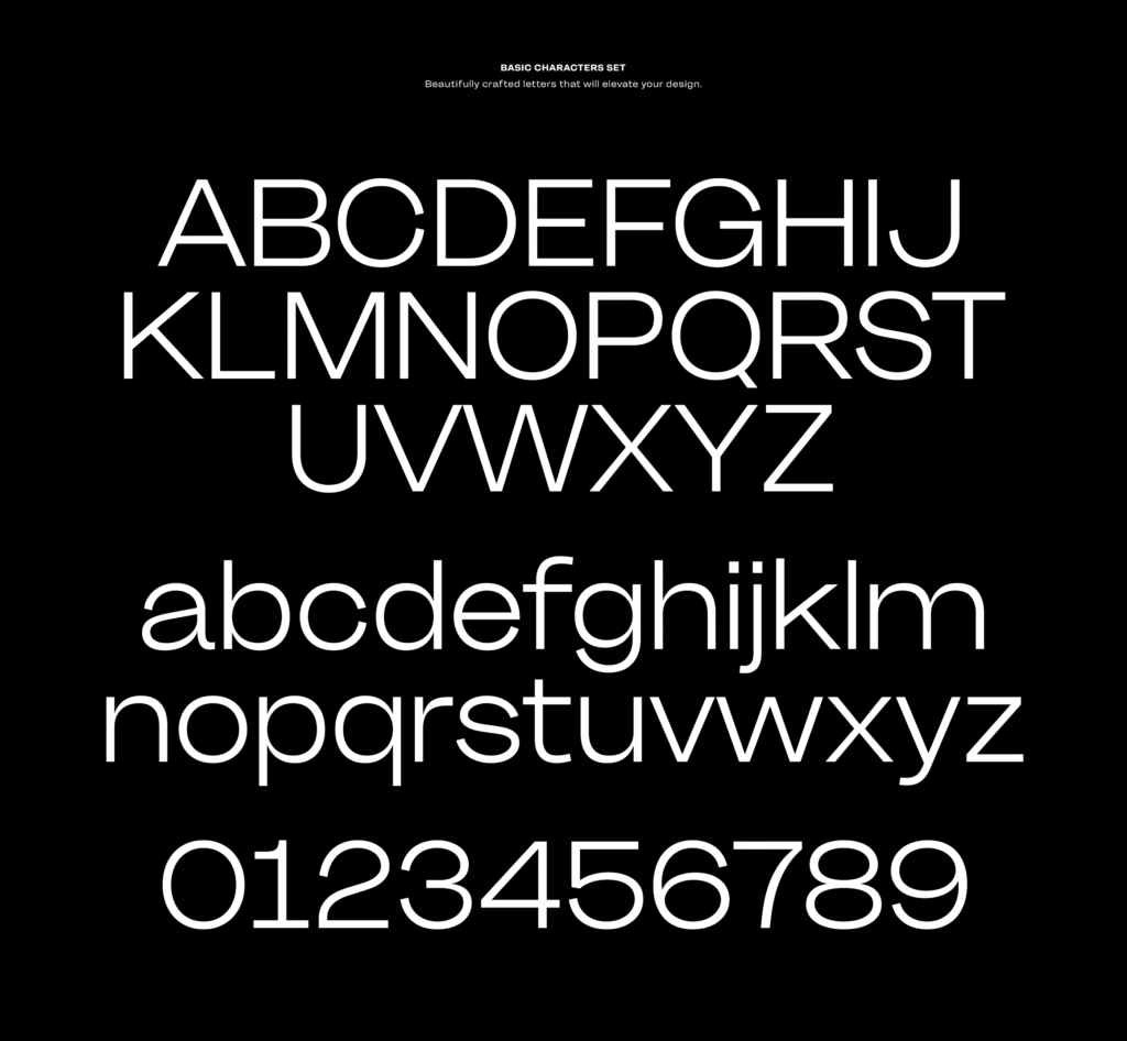 Logo design concept using Ed Aughris Font – bold minimalist sans serif for branding