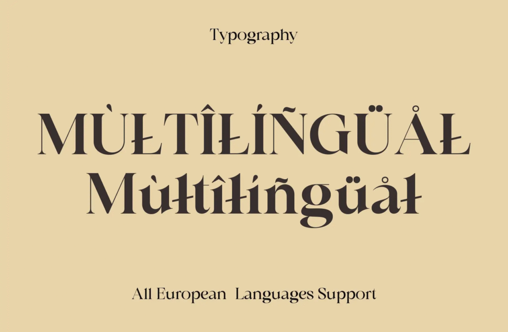Sonali serif font family showcasing modern typography design