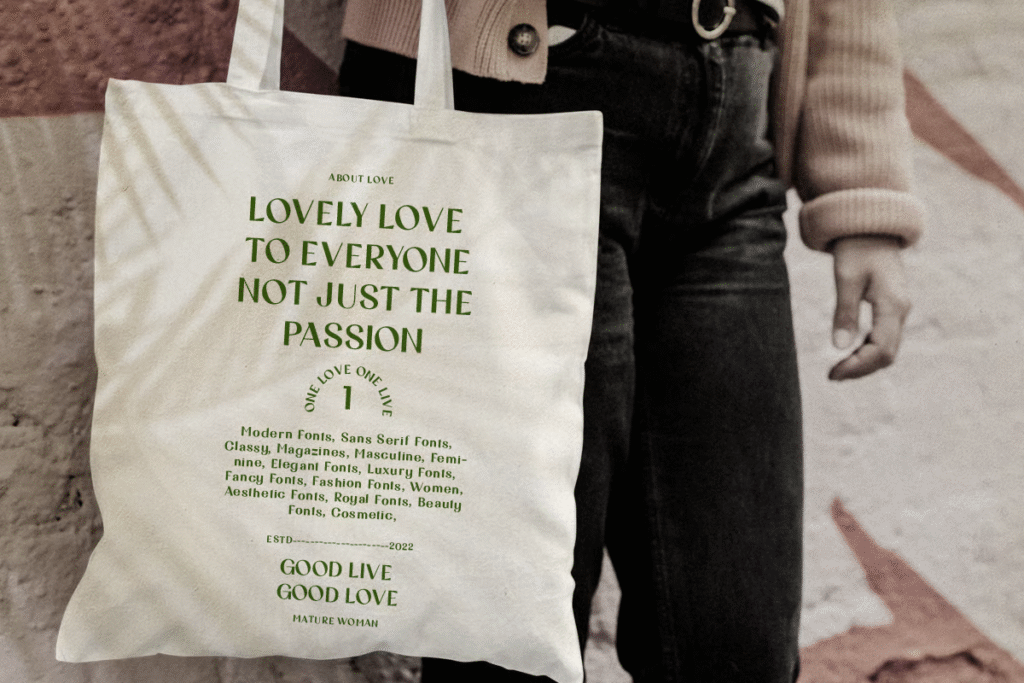 Guttie Font – modern typography suited for packaging and identity design